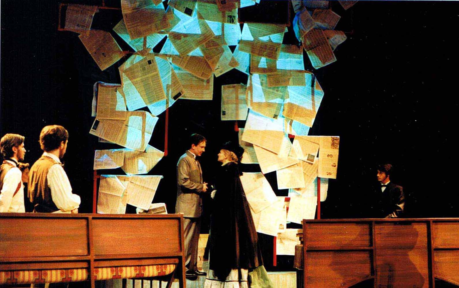 act III ...THE NEWSPAPER OFFICE